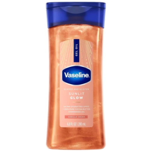 Vaseline Glazed and Glisten Body Shimmer Gel Oil