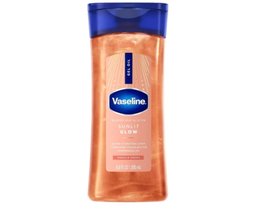 Vaseline Glazed and Glisten Body Shimmer Gel Oil
