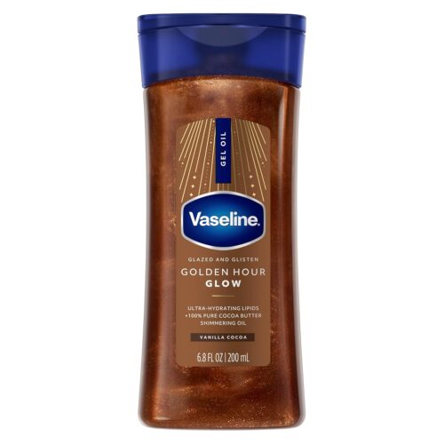 Vaseline Glazed and Glisten Body Shimmer Gel Oil - Image 3