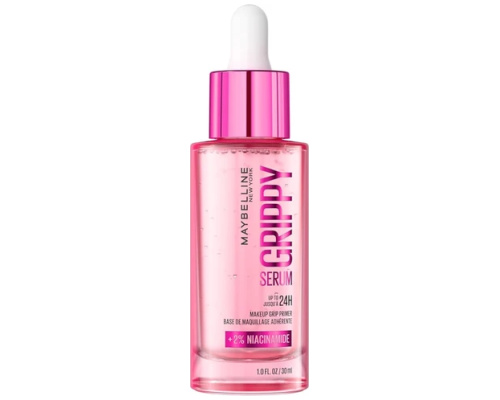 Maybelline Grippy Serum Primer, Hydrating Makeup Primer With 2% Niacinamide For Up To 24HR Make Up Wear