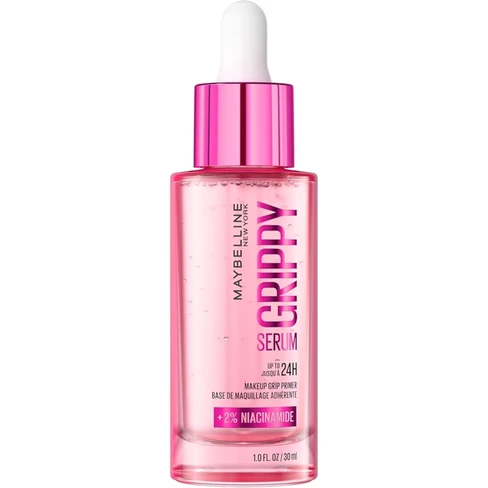 Maybelline Grippy Serum Primer, Hydrating Makeup Primer With 2% Niacinamide For Up To 24HR Make Up Wear