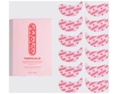 Topicals Faded Under Eye Masks Brightening Eye Masks – set of 6 masks